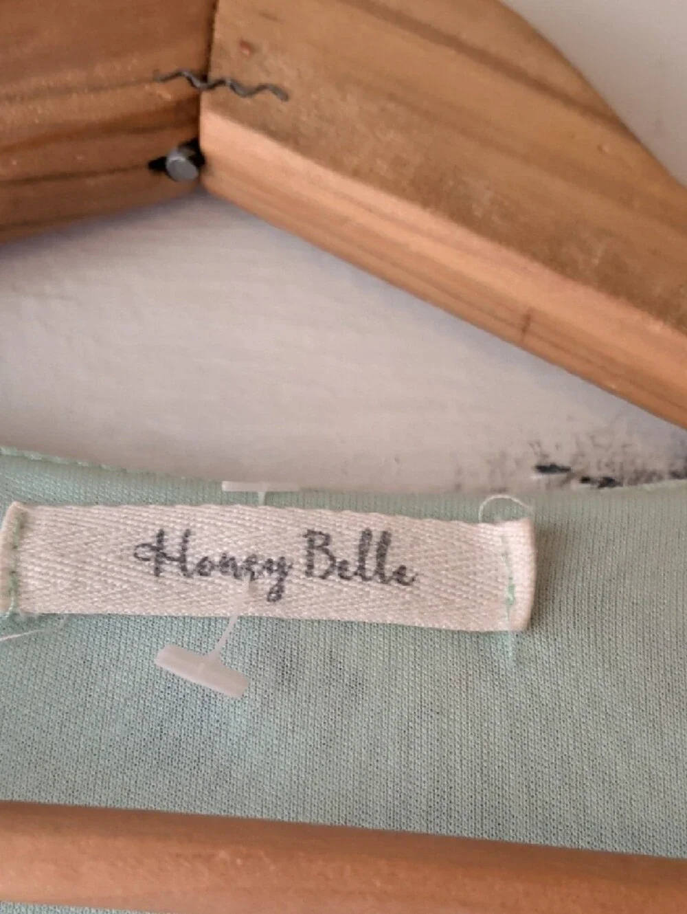 Honey Belle Mint Floral Wrap Dress